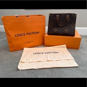 Authentic Louis Vuitton On the Go MM